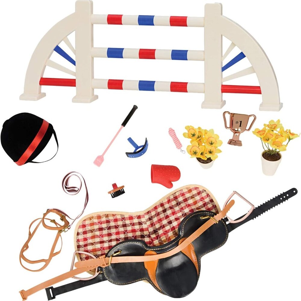 New in Box Our Generation Doll Accessory- Equestrian Style Set